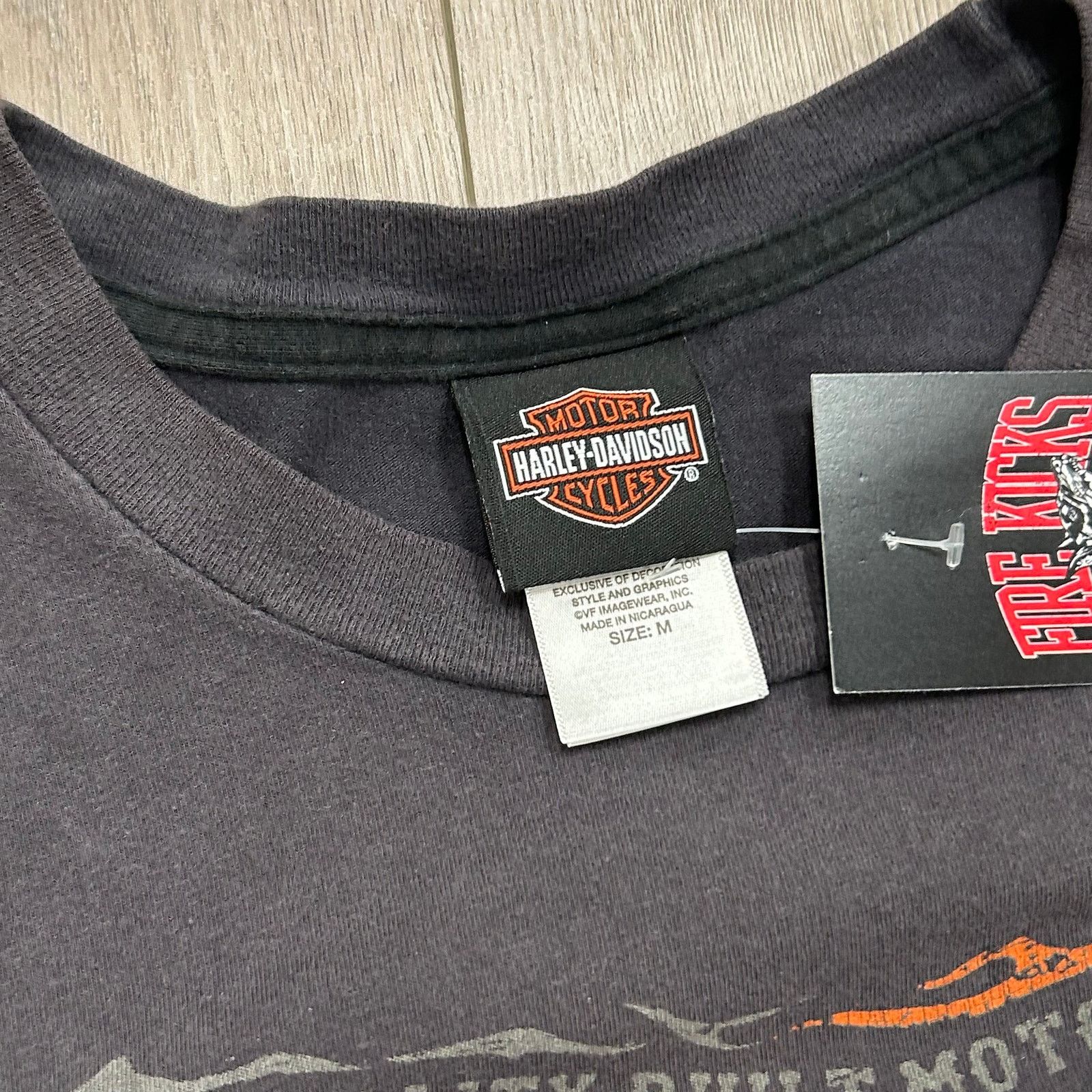 Harley Davidson 2017 Harley Davidson Skeleton Hand Daytona Tee Gray Medium M Size US M / EU 48-50 / 2 - 4 Thumbnail