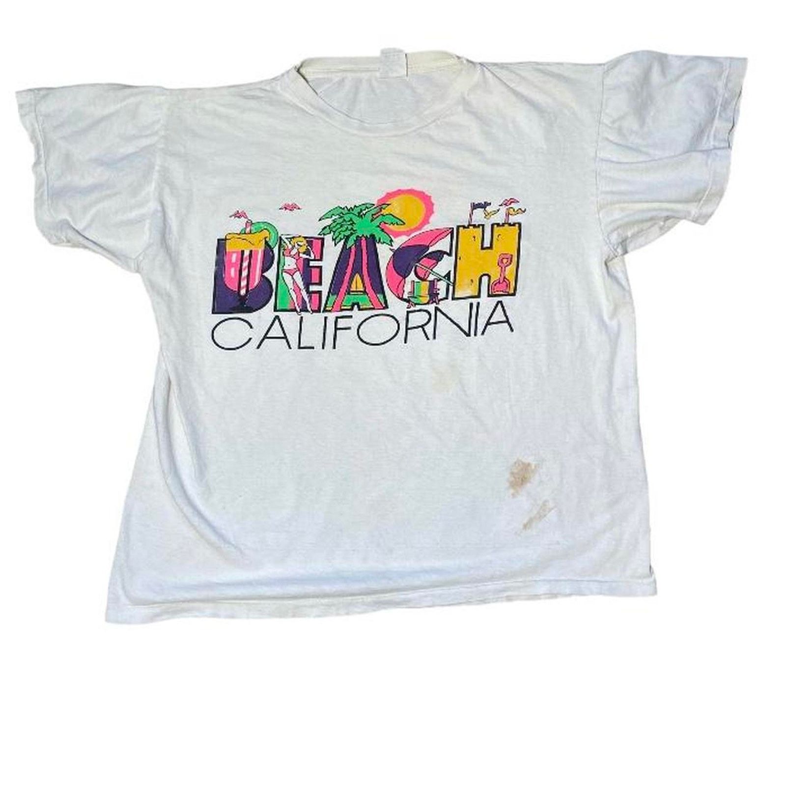 Other 90s thrashed california beach shirt Size US XL / EU 56 / 4 - 1 Thumbnail