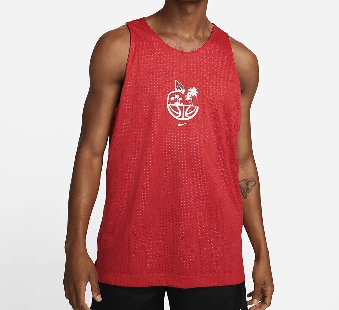 Nike Nike Men limited edition Mesh Reversible streetball jersey Size US L / EU 52-54 / 3 - 4 Thumbnail