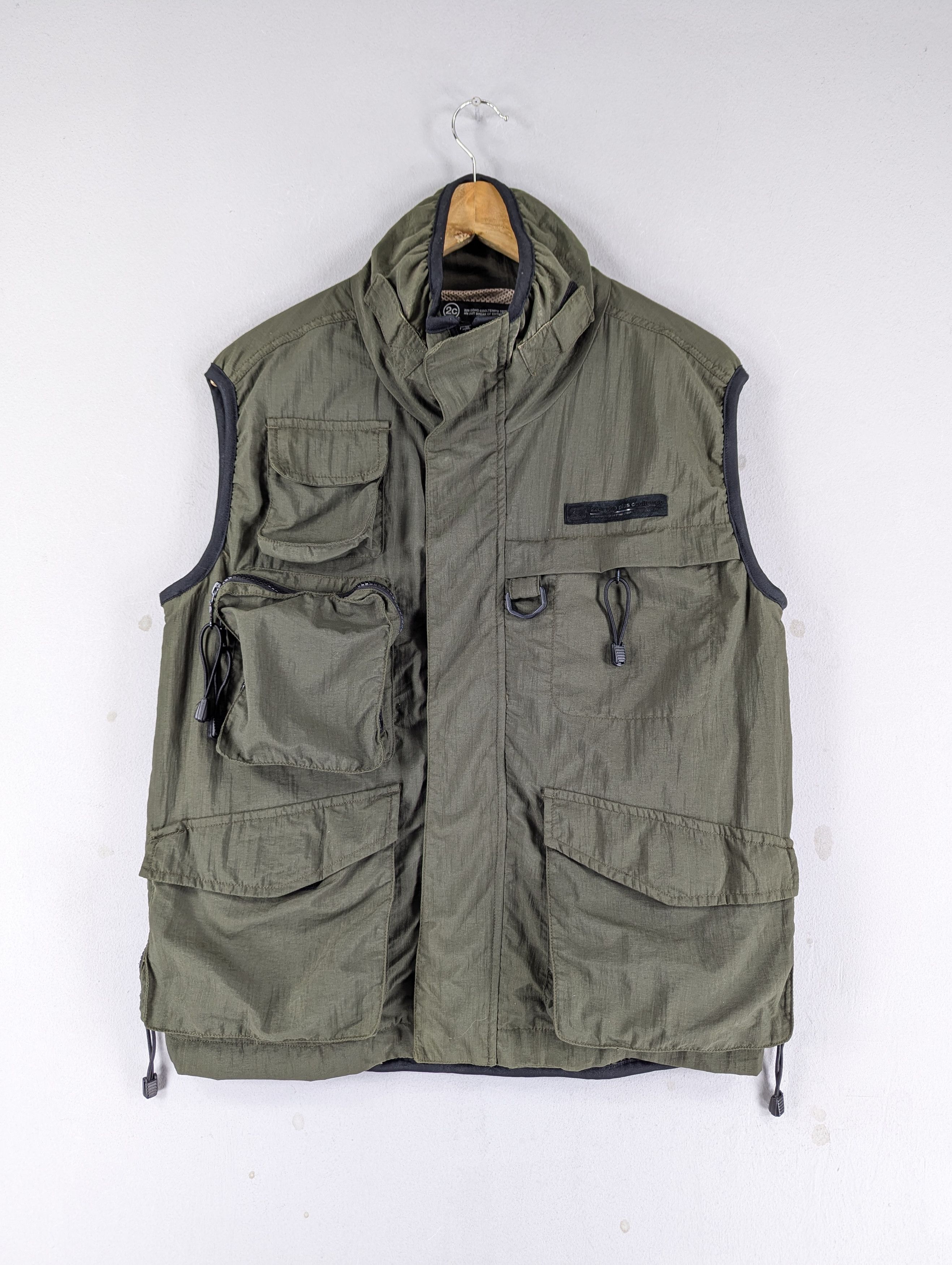 Japanese Brand 226 Echo Cooltempo Tokyo Multipocket Vest Jacket Size US S / EU 44-46 / 1 - 1 Thumbnail