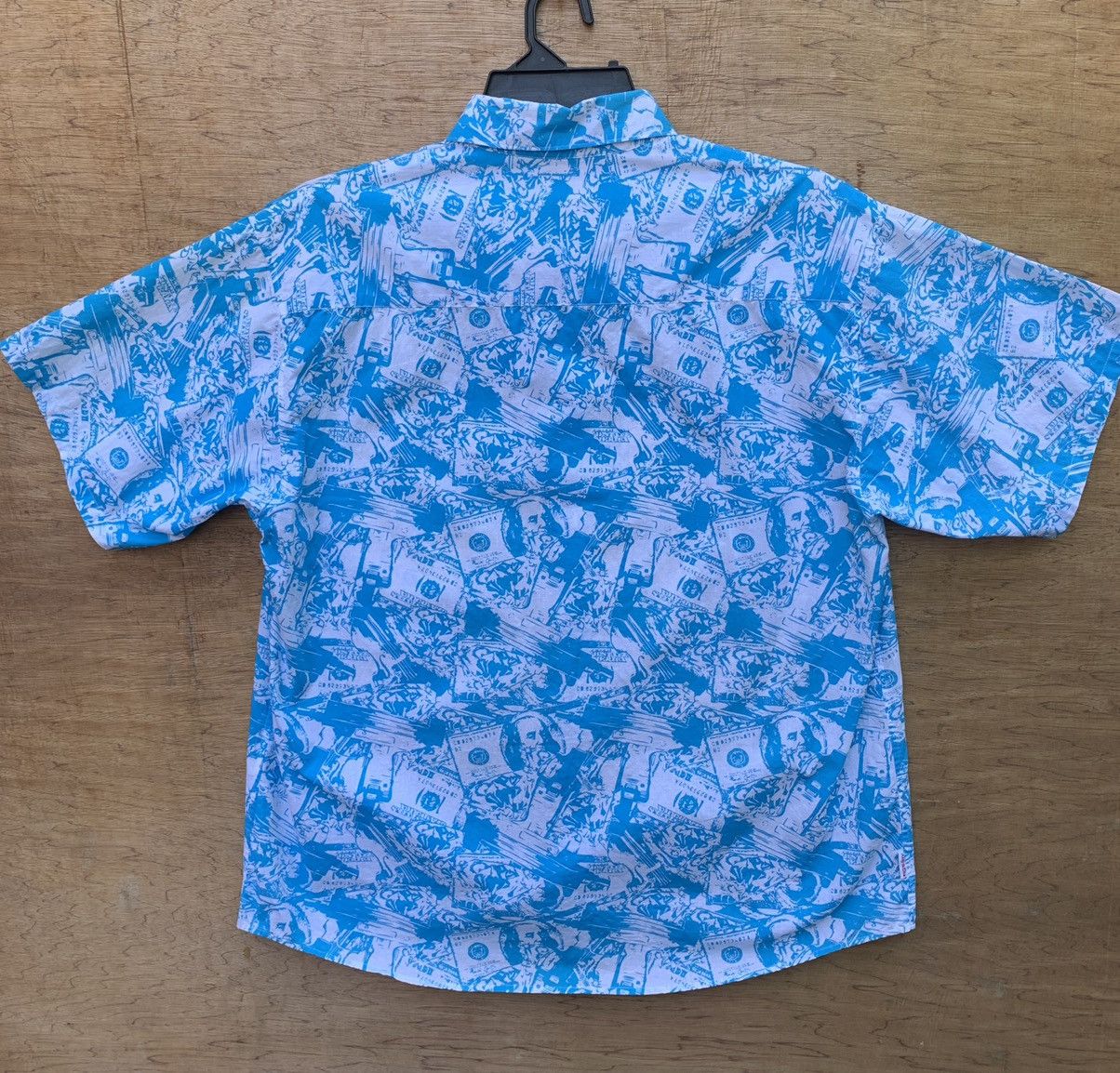 Art Comes First Full Print Dollar Notes Button Ups Shirt by Ally&Dia Size US XL / EU 56 / 4 - 6 Thumbnail
