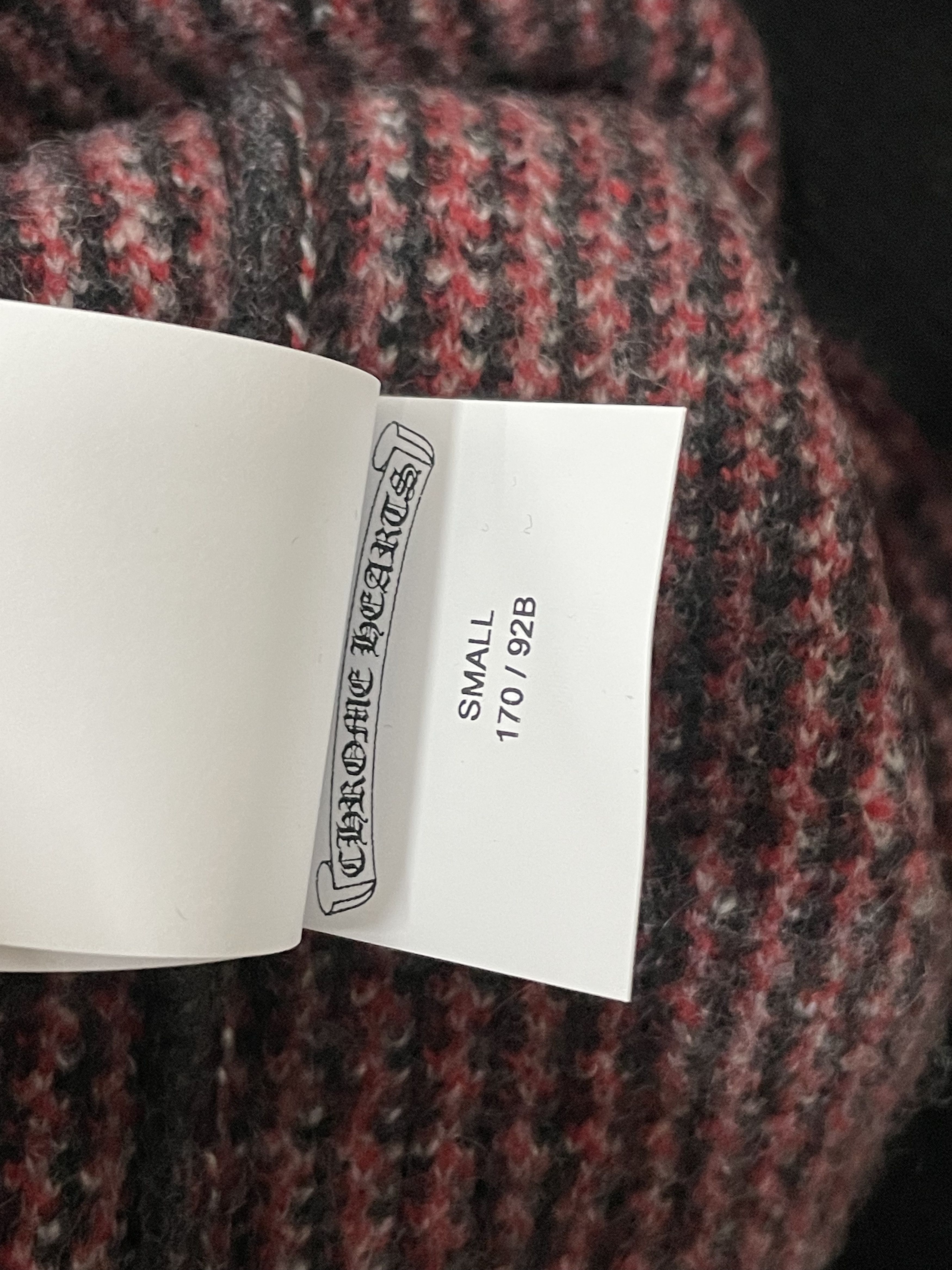 Chrome Hearts Chrome Hearts Cashmere Black&Red Cross Plaid Sweater Size M / US 6-8 / IT 42-44 - 11 Thumbnail