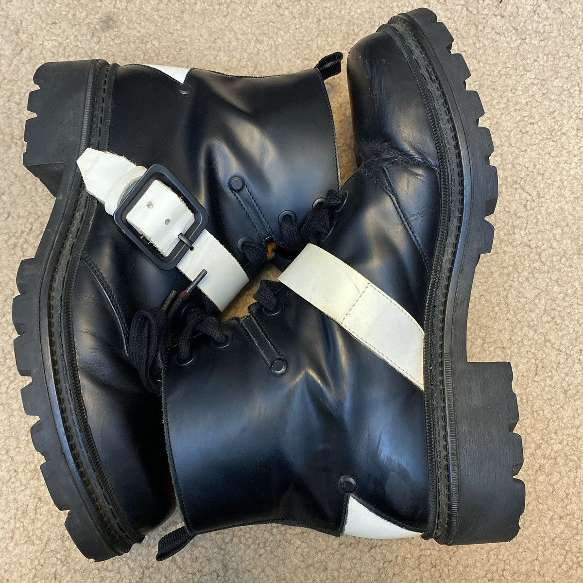 Kenzo Kenzo Lace-up Combat Boots Size US 10.5 / EU 43-44 - 8 Thumbnail