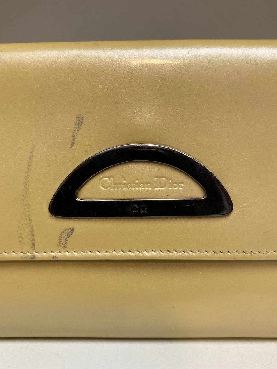 Dior Dior Logo CD Leather Big Wallet Vintage Y2K Size ONE SIZE - 3 Thumbnail