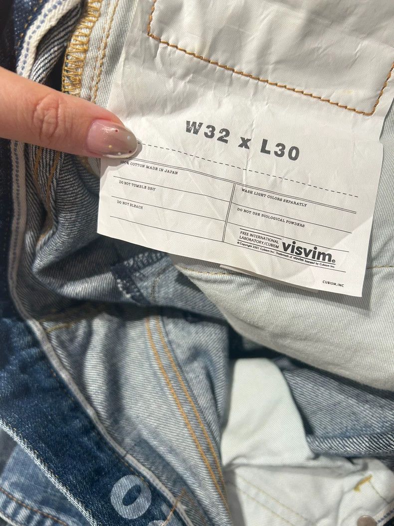 Visvim visvim size W32L30 20aw SOCIAL SCULPTURE 03 DAMAGED-20 Sab Size US 32 / EU 48 - 2 Thumbnail