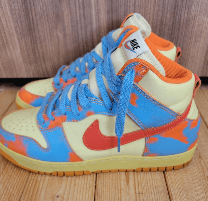 Anshin Appraisal NIKE DUNK HIGH 1985 SP ORANGE ACID WASH