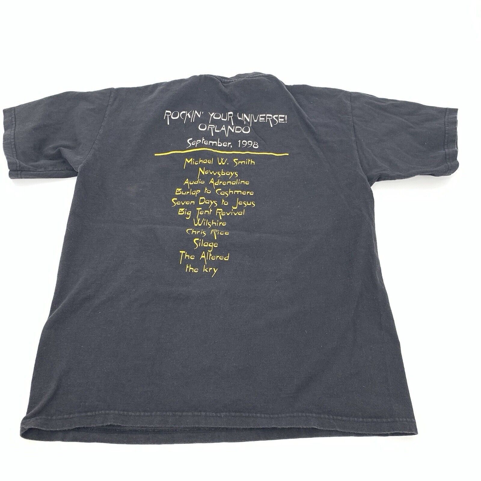 Vintage Vintage 1998 Universal Studios Rock the Universe T-Shirt Size US M / EU 48-50 / 2 - 2 Thumbnail