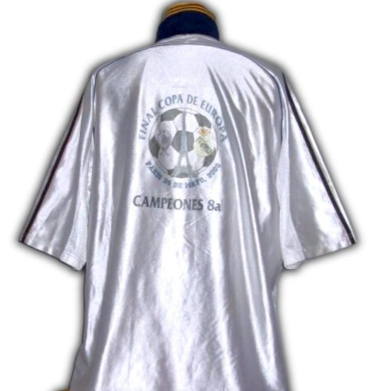 Adidas Real Madrid Spain 1998 1999 2000 Rare Home Shirt Jersey Size US XL / EU 56 / 4 - 2 Thumbnail