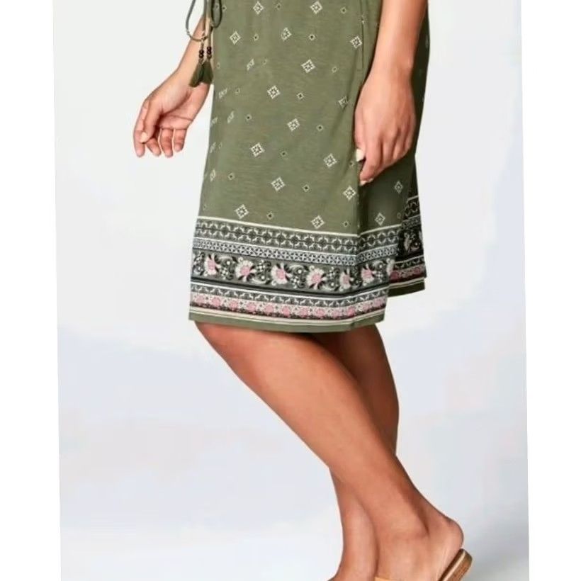 J. Jill VINTAGE J. Jill Skirt Boho Floral Print KS? Size 26" / US 2 / IT 38 - 3 Thumbnail