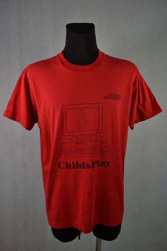 Apple × Microsoft × Vintage System Workshop Childs Play Vintage tee XL Size US XL / EU 56 / 4 - 1 Thumbnail