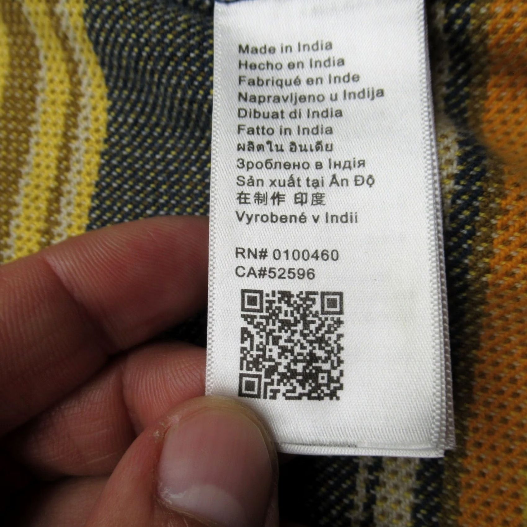 KAVU Kavu Mens Medium Full Zip Hoodie Gray Yellow Striped Pockets Sweatshirt Size US M / EU 48-50 / 2 - 5 Thumbnail