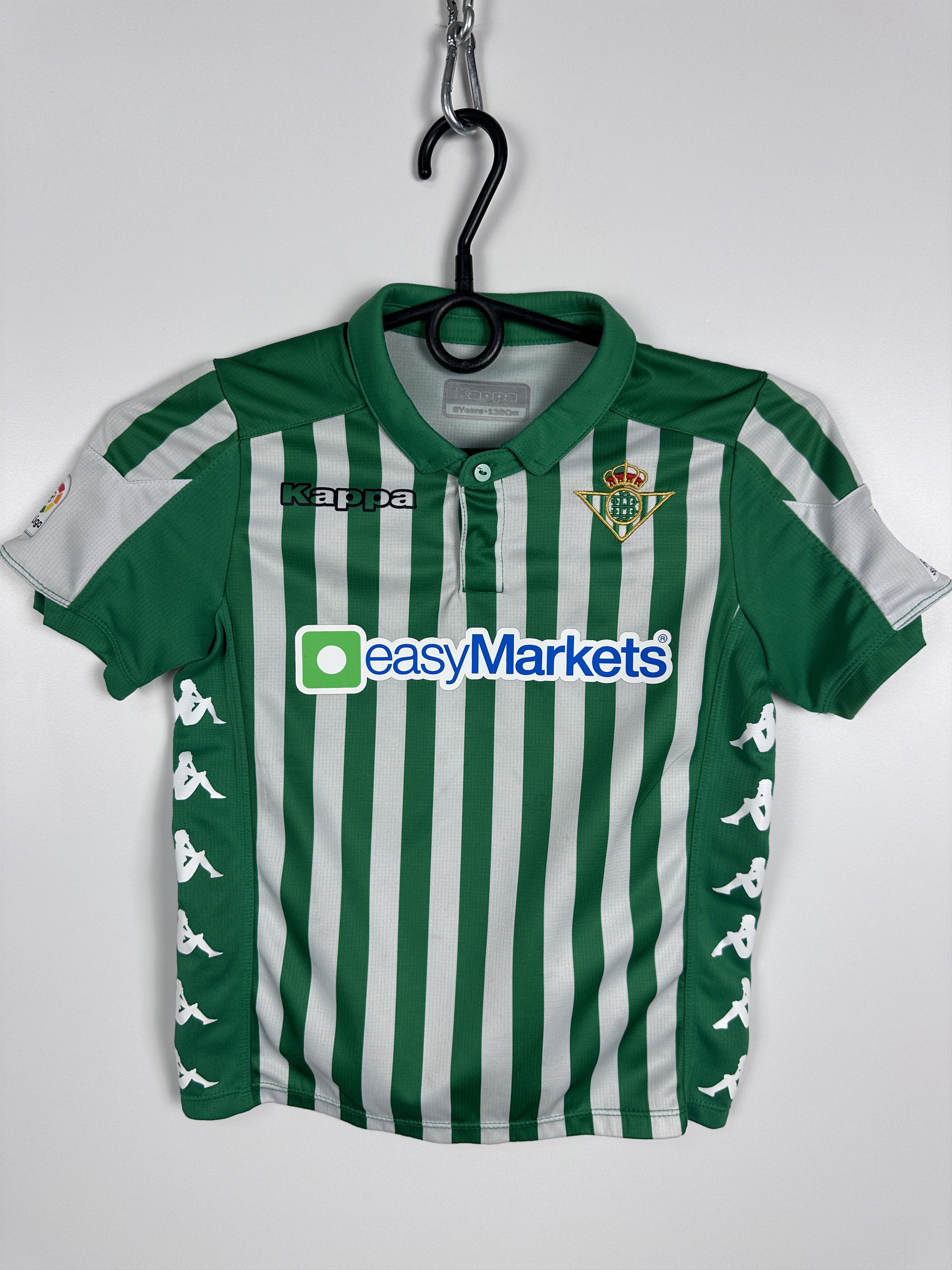 Kappa REAL BETIS 2019 FOOTBALL SHIRT JERSEY KAPPA Youth 128 cm Size US XXS / EU 40 - 1 Thumbnail