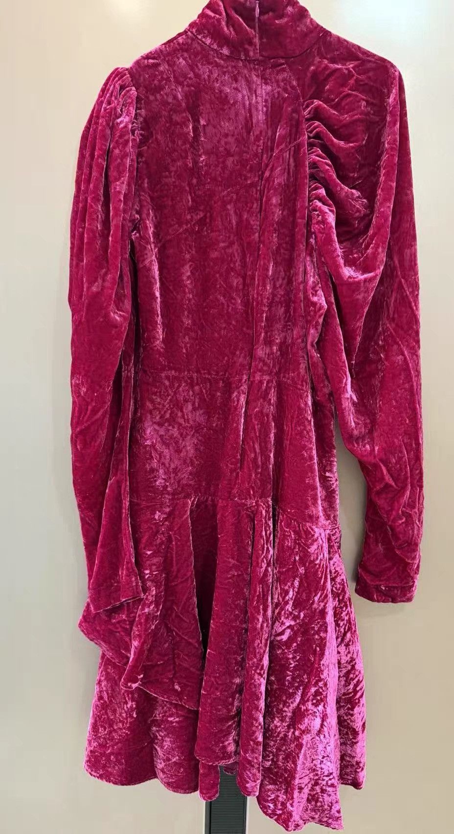 ROTATE ROTATE Asymmetric Velvet Dress K31 Size M / US 6-8 / IT 42-44 - 2 Thumbnail