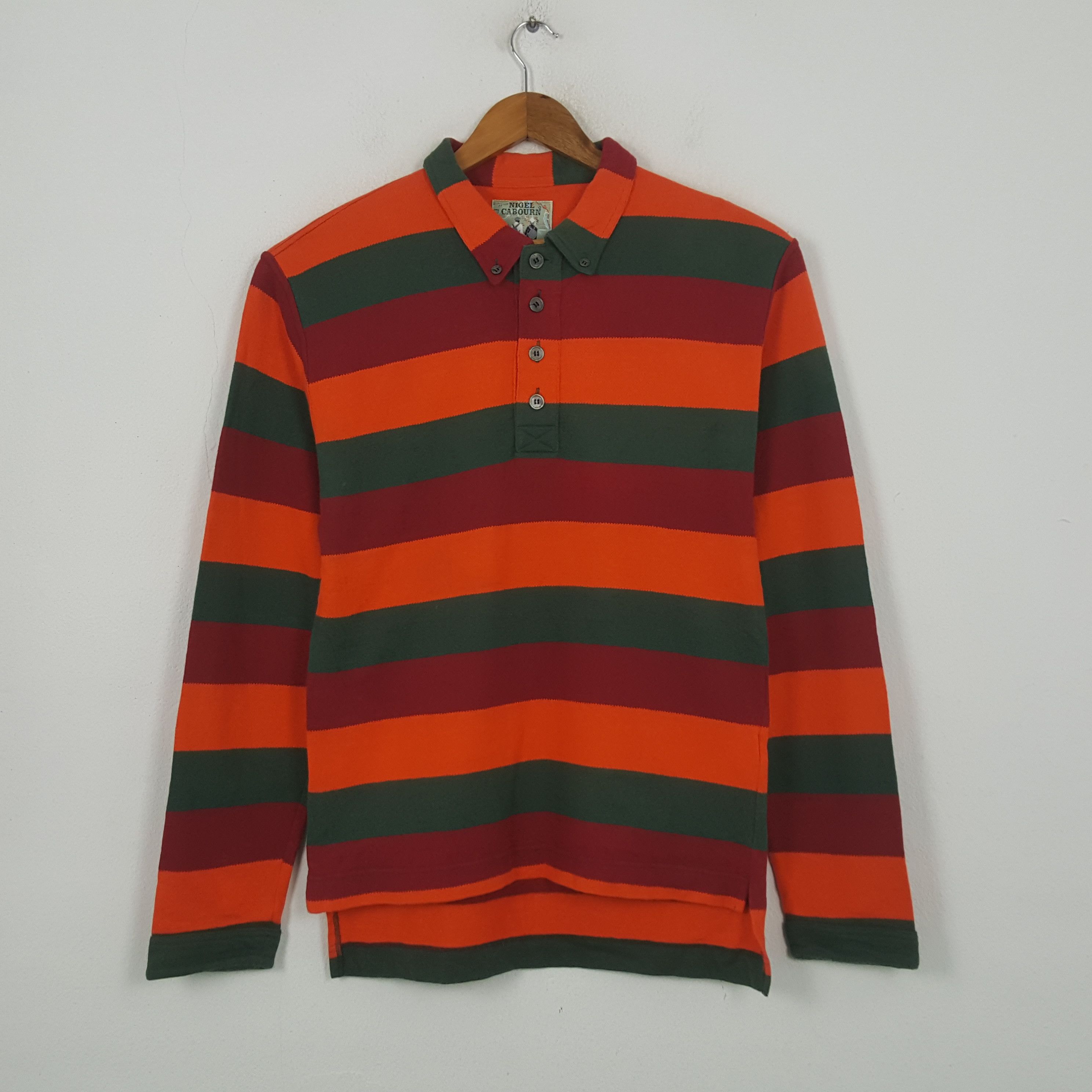 Nigel Cabourn Vintage Nigel Cabourn Rare Fashion Brand Polos RR1 Size US M / EU 48-50 / 2 - 1 Thumbnail