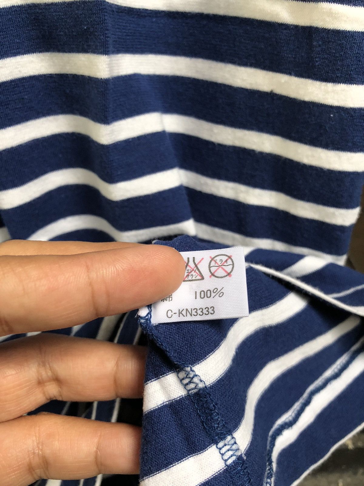 Yves Saint Laurent YVES SAINT LAURENT STRIPED SHIRT Size US M / EU 48-50 / 2 - 6 Thumbnail
