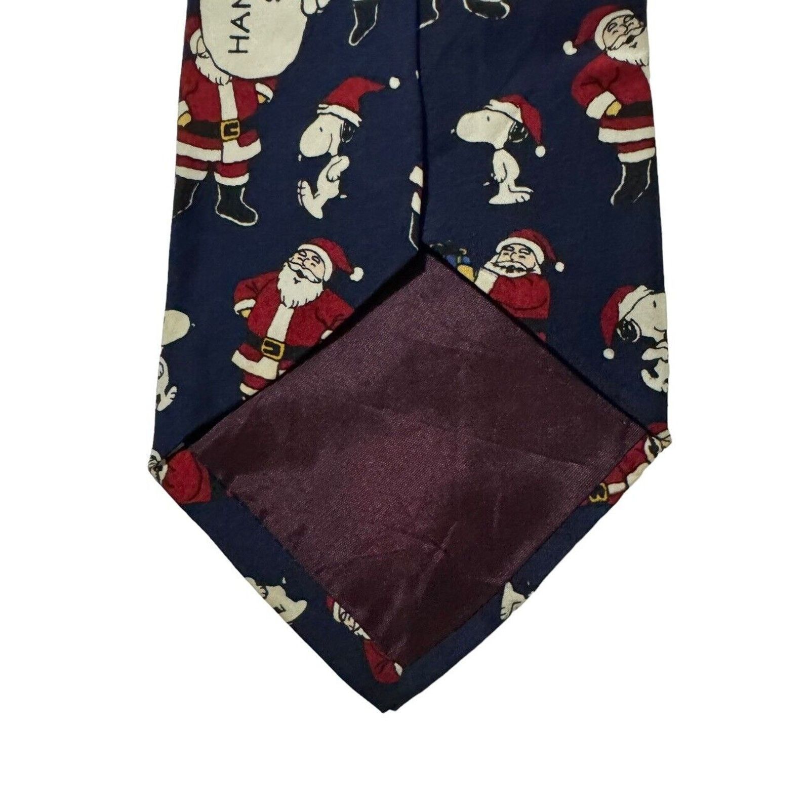 Other Peanuts Hangn With Santa Claus Snoopy Christmas Necktie Size ONE SIZE - 5 Thumbnail