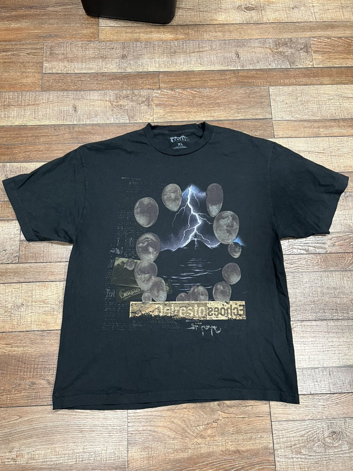 Travis Scott Travis Scott Utopia Tour Delresto Echo Graphic Tee Size XL Size US XL / EU 56 / 4 - 1 Thumbnail