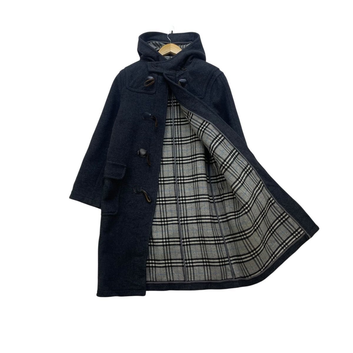 Burberry Vintage Burberrys Nova Check Duffle Jacket Size M / US 6-8 / IT 42-44 - 3 Thumbnail