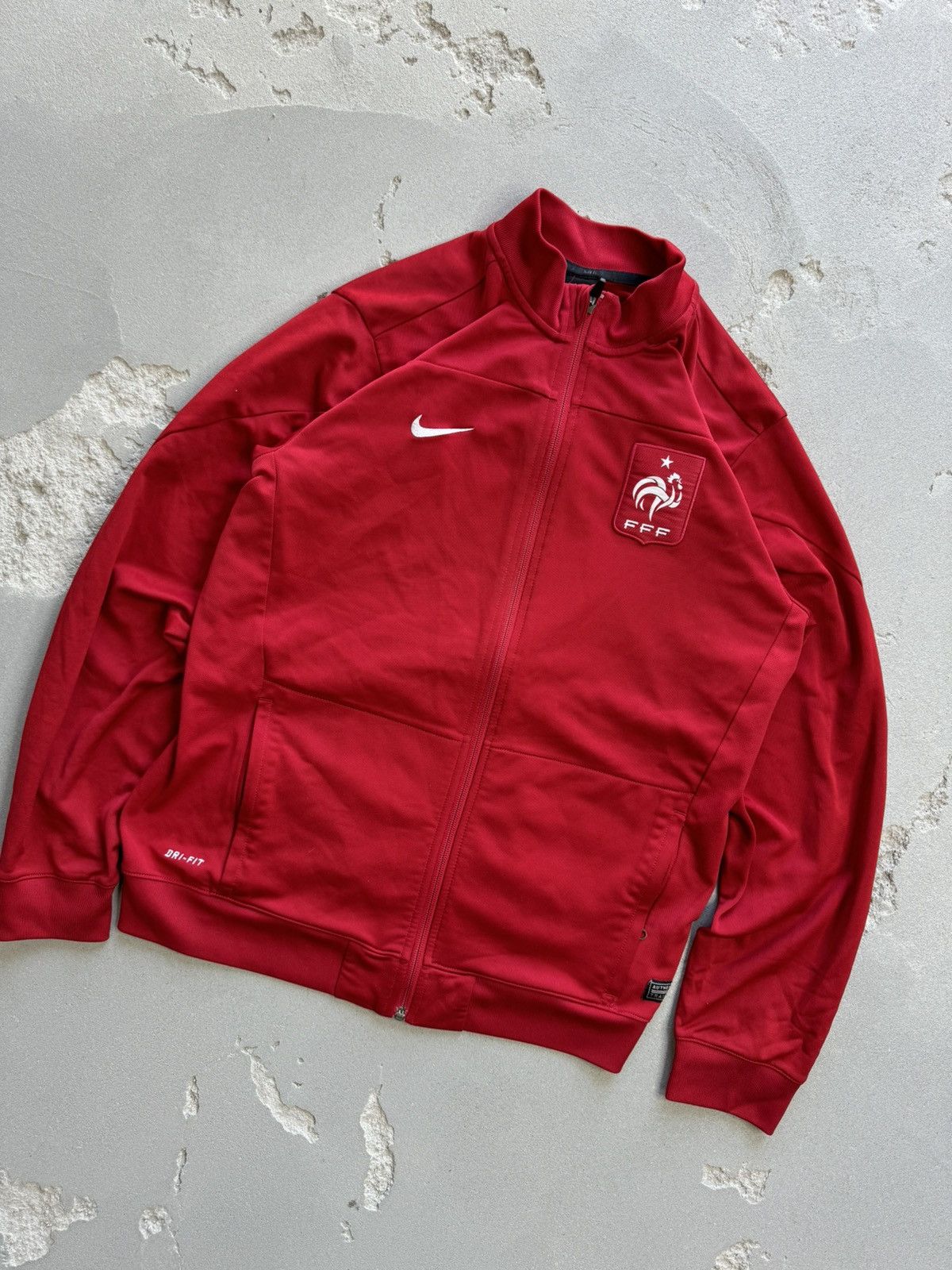 Nike × Vintage FRANCE Training Tracksuit XS Jacket Top Soccer Size US XS / EU 42 / 0 - 3 Thumbnail