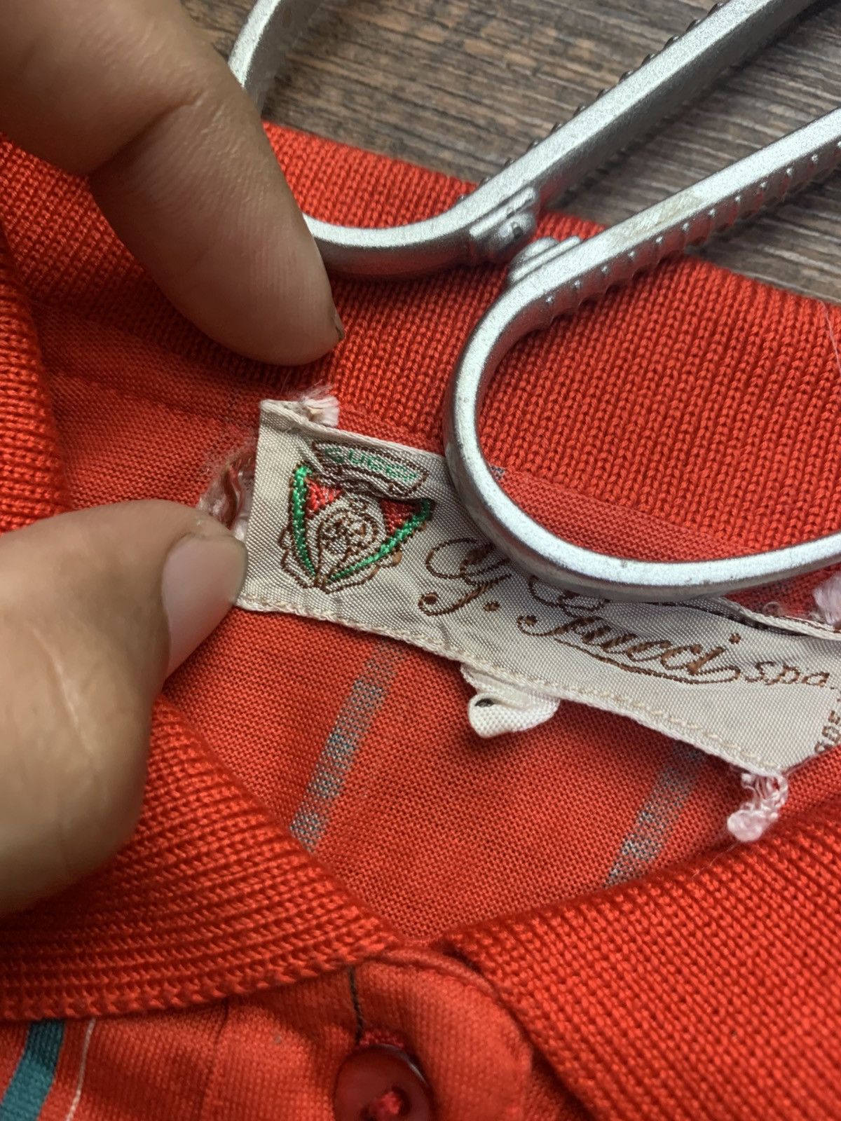Gucci 🐍 Archive Vintage 80s Gucci - Polo Shirt Size S / US 4 / IT 40 - 6 Thumbnail