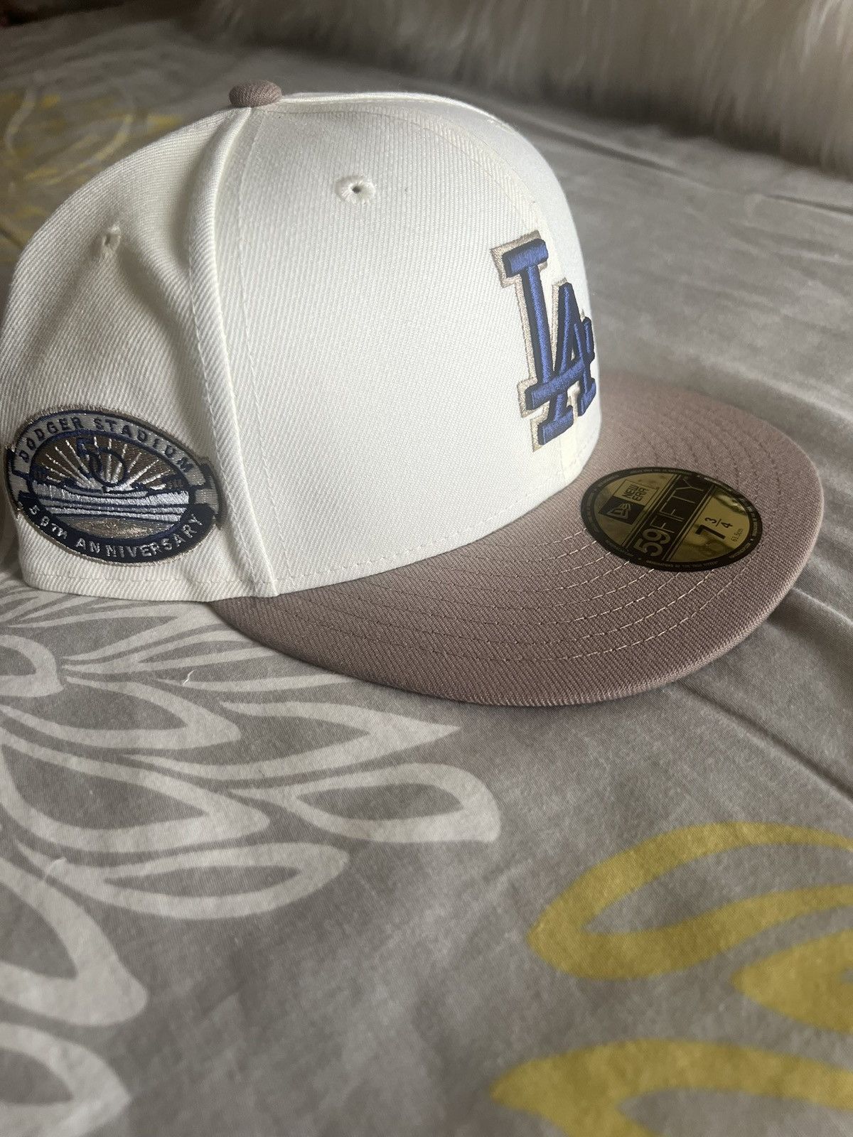 New Era Dodgers New Era Fitted Size 38 - 2 Thumbnail