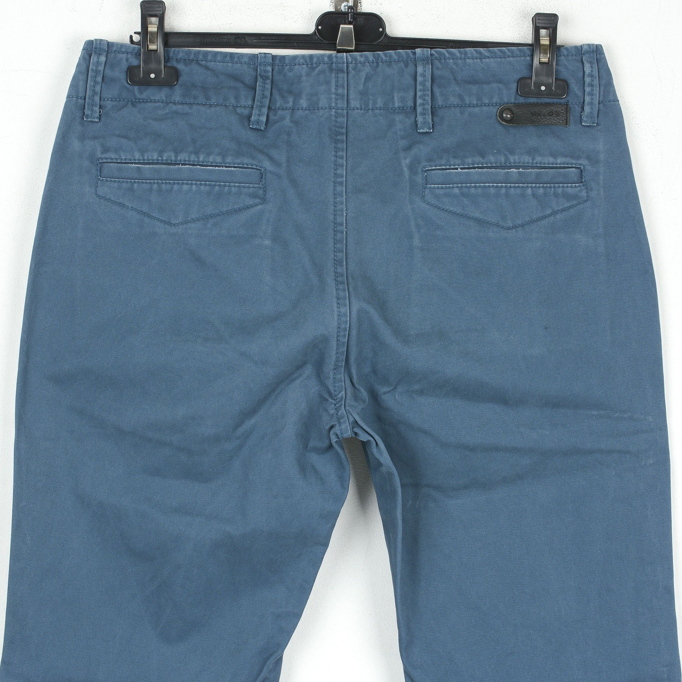 NN07 NN 07 Men W32 L32 Chinos Pants Trousers Smart Work Blue Size US 32 / EU 48 - 4 Thumbnail