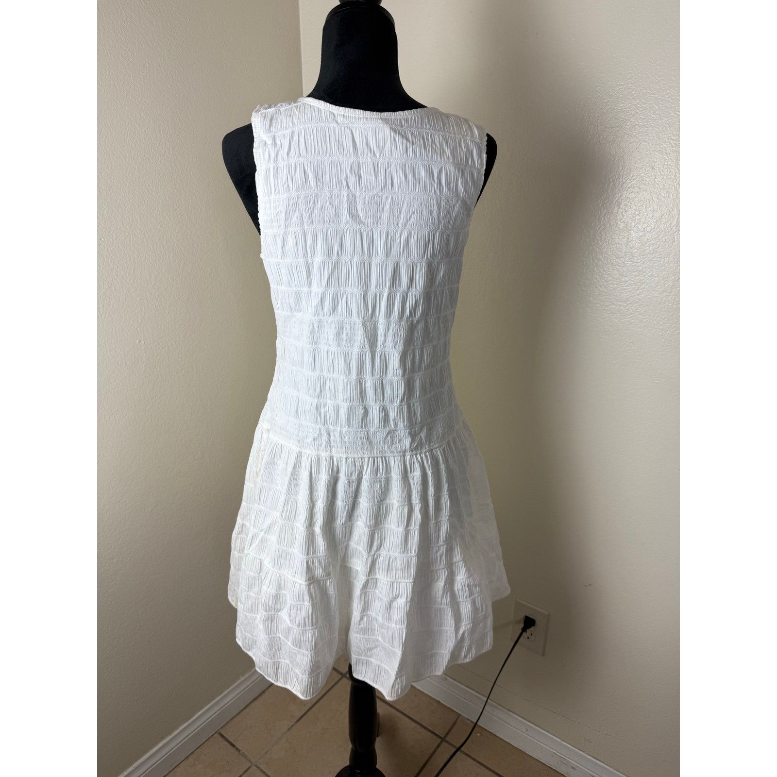 Other MAX STUDIO White Dress - Size Large - New with Tags Size L / US 10 / IT 46 - 6 Thumbnail
