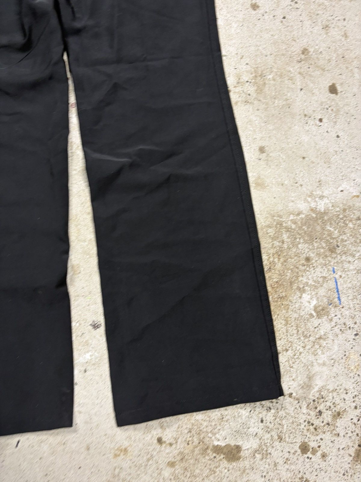Prada Vintage Prada Nylon Black & Grey Jumpsuit Baggy Pants Size 32" / US 10 / IT 46 - 10 Thumbnail