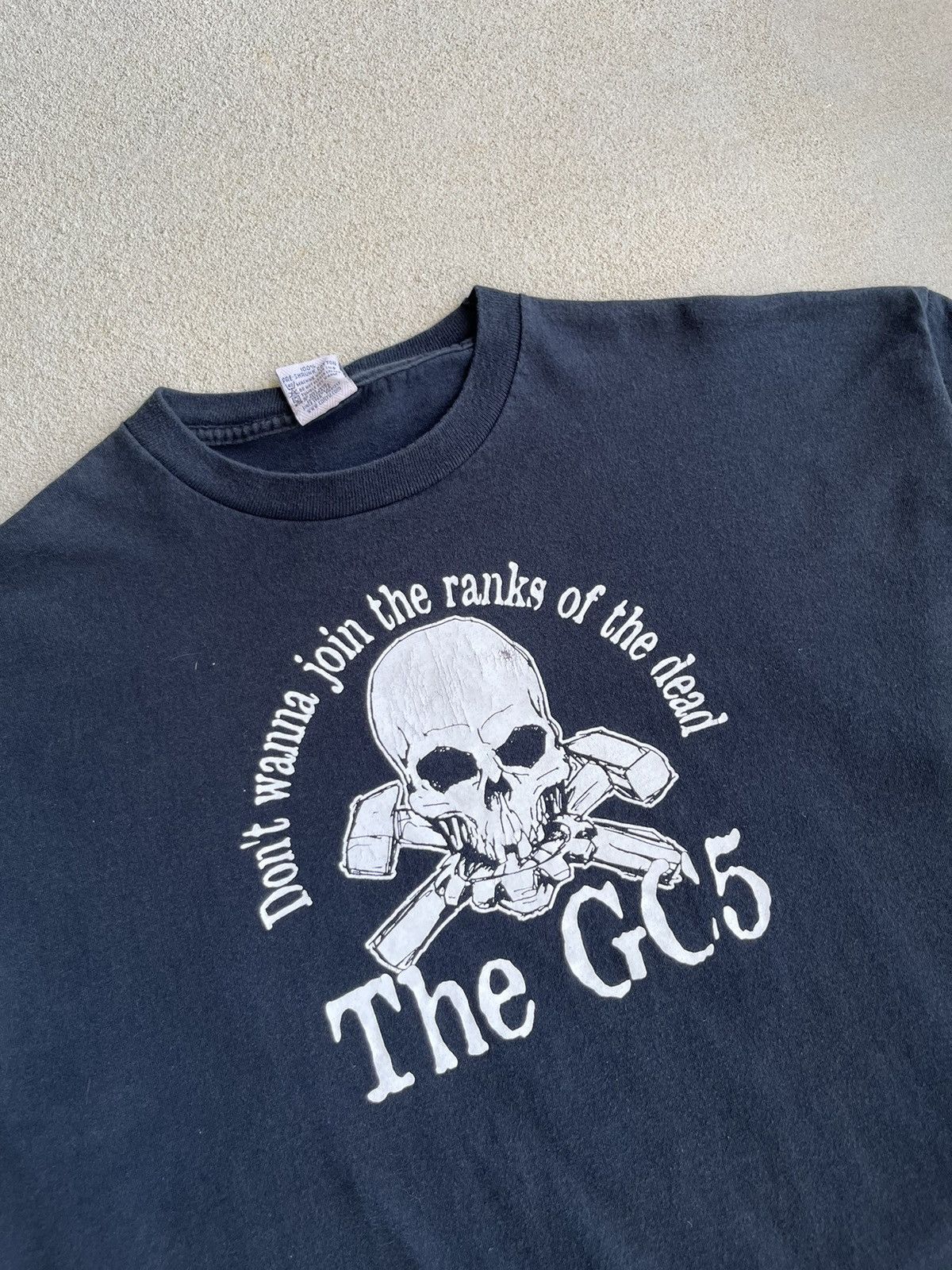 Band Tees Vintage 90’s GC5 Punk Rock Band Tee Size US XL / EU 56 / 4 - 3 Thumbnail