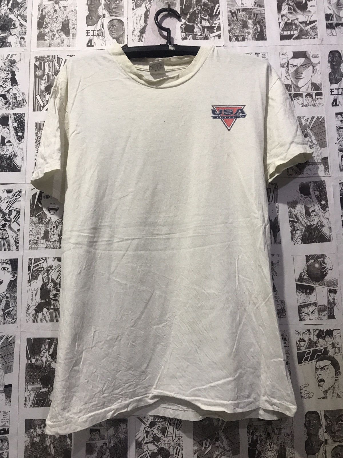 Japanese Brand × Nike × Vintage Vintage USA Track & Field Nike T-Shirt Single Stitch Size US XL / EU 56 / 4 - 2 Thumbnail