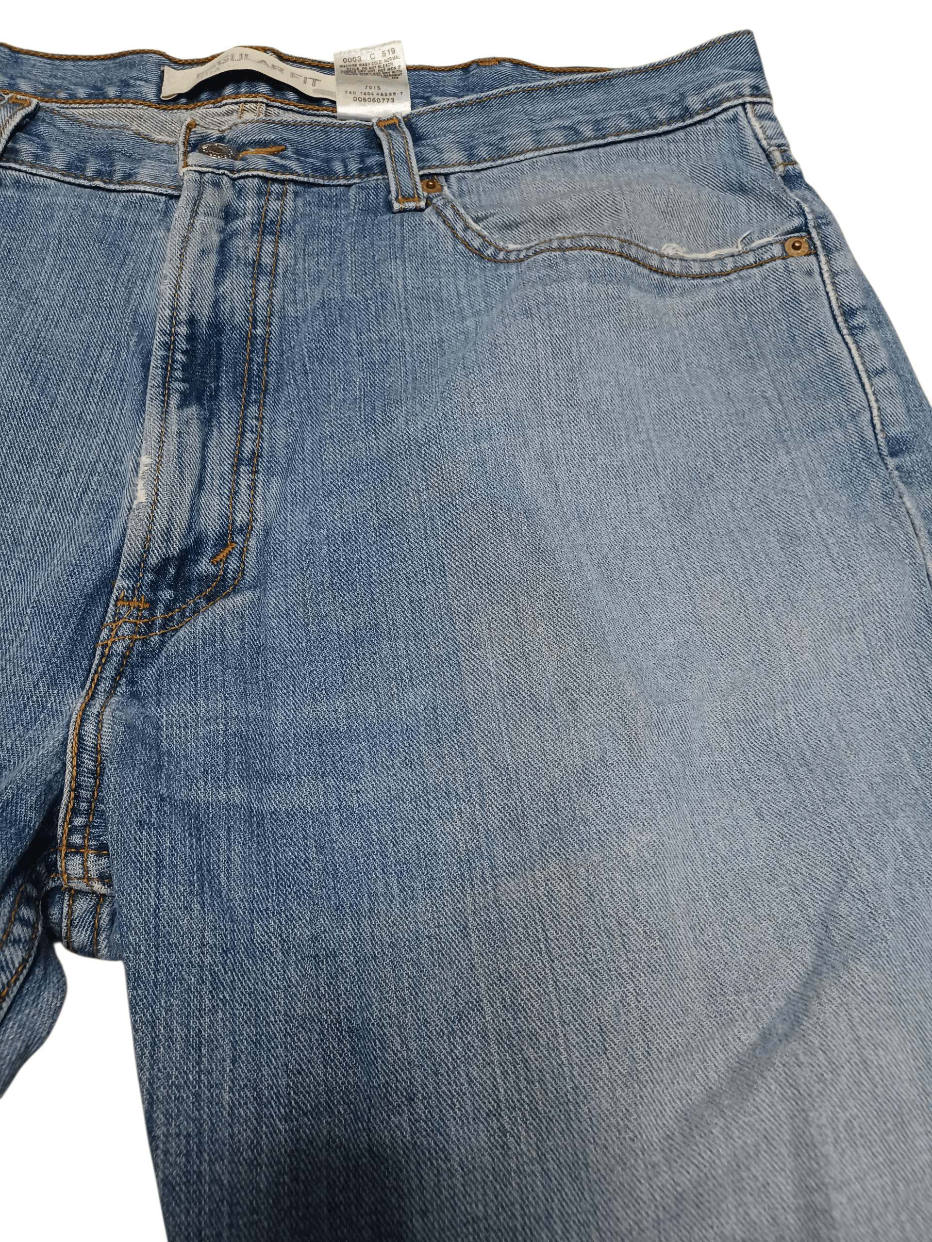 Levi's Vintage Clothing LEVIS 505 VINTAGE REGULAR FIR DIRTY JEANS DENIM Size US 38 / EU 54 - 3 Thumbnail