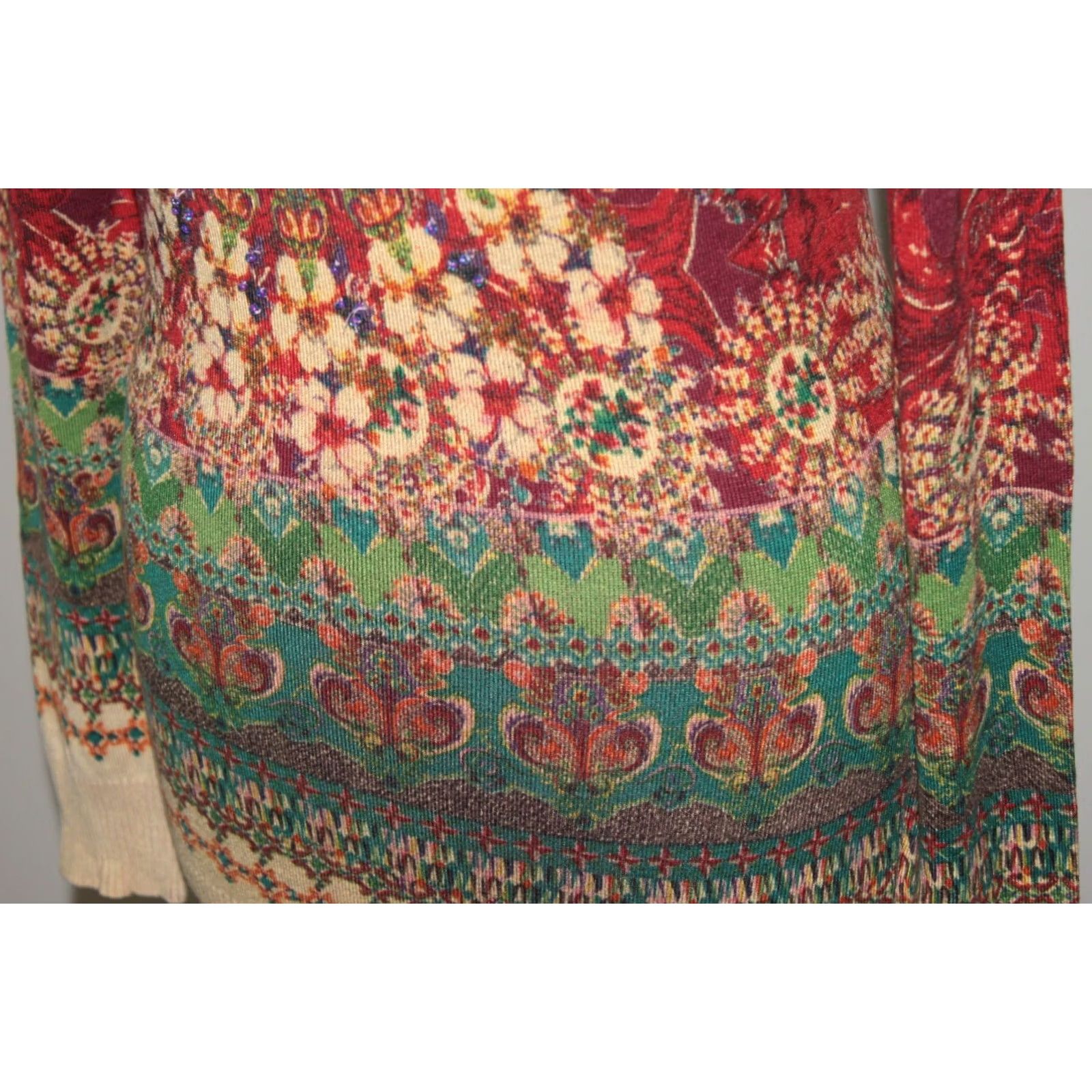 Desigual Desigual Jumper Pullover Womens Crew Neck Multicoloured Size S Size S / US 4 / IT 40 - 2 Thumbnail