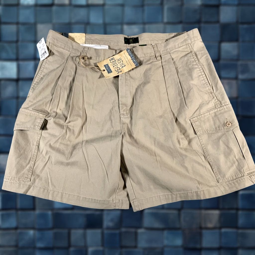 Club Room Club Room Cargo Shorts Mens 42 Khaki Weather Wash Canvas Outdoor Utility NWT Size US 42 / EU 58 - 1 Thumbnail
