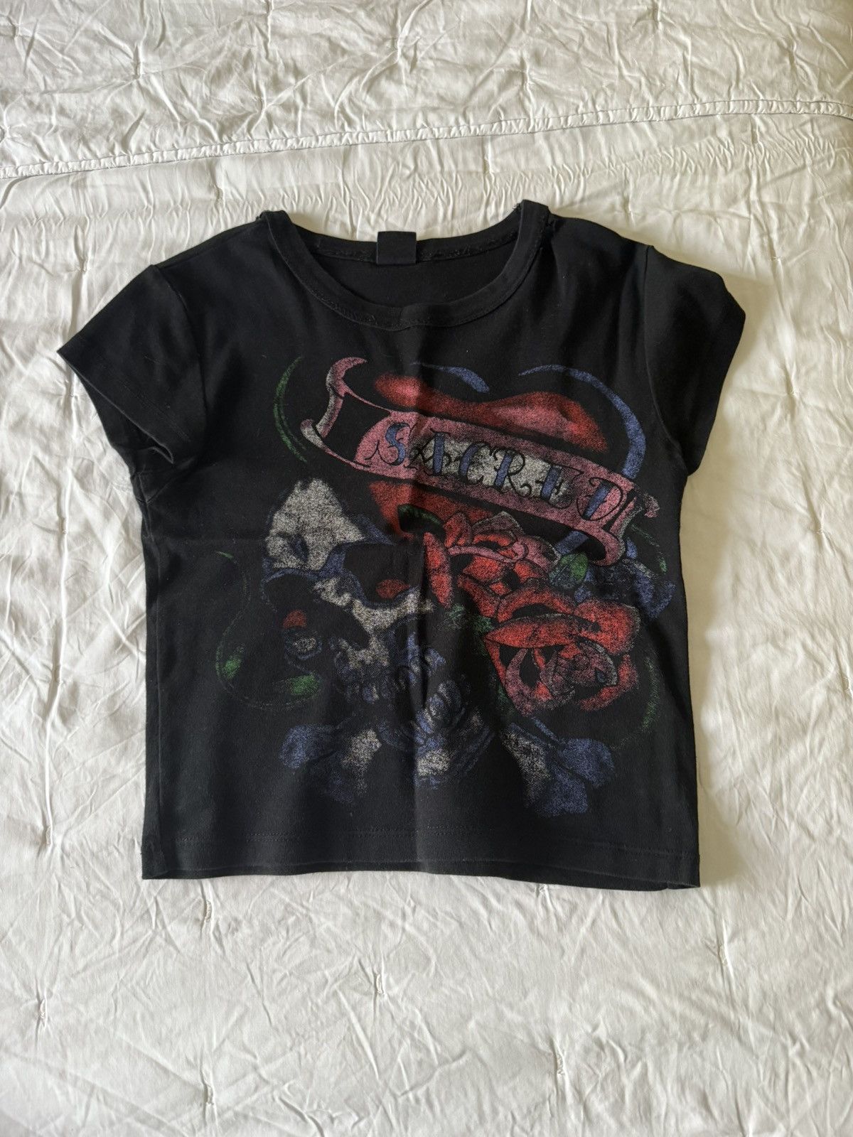Urban Outfitters Vintage Urban Outfitters Graphic Baby Tee – Retro Style Top Size S / US 4 / IT 40 - 1 Thumbnail