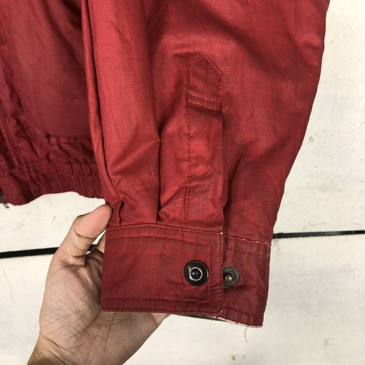 Japanese Brand 🔥VINTAGE BOMBER JACKET CARMINA JAPAN ISSEY MIYAKE Size US L / EU 52-54 / 3 - 17 Thumbnail