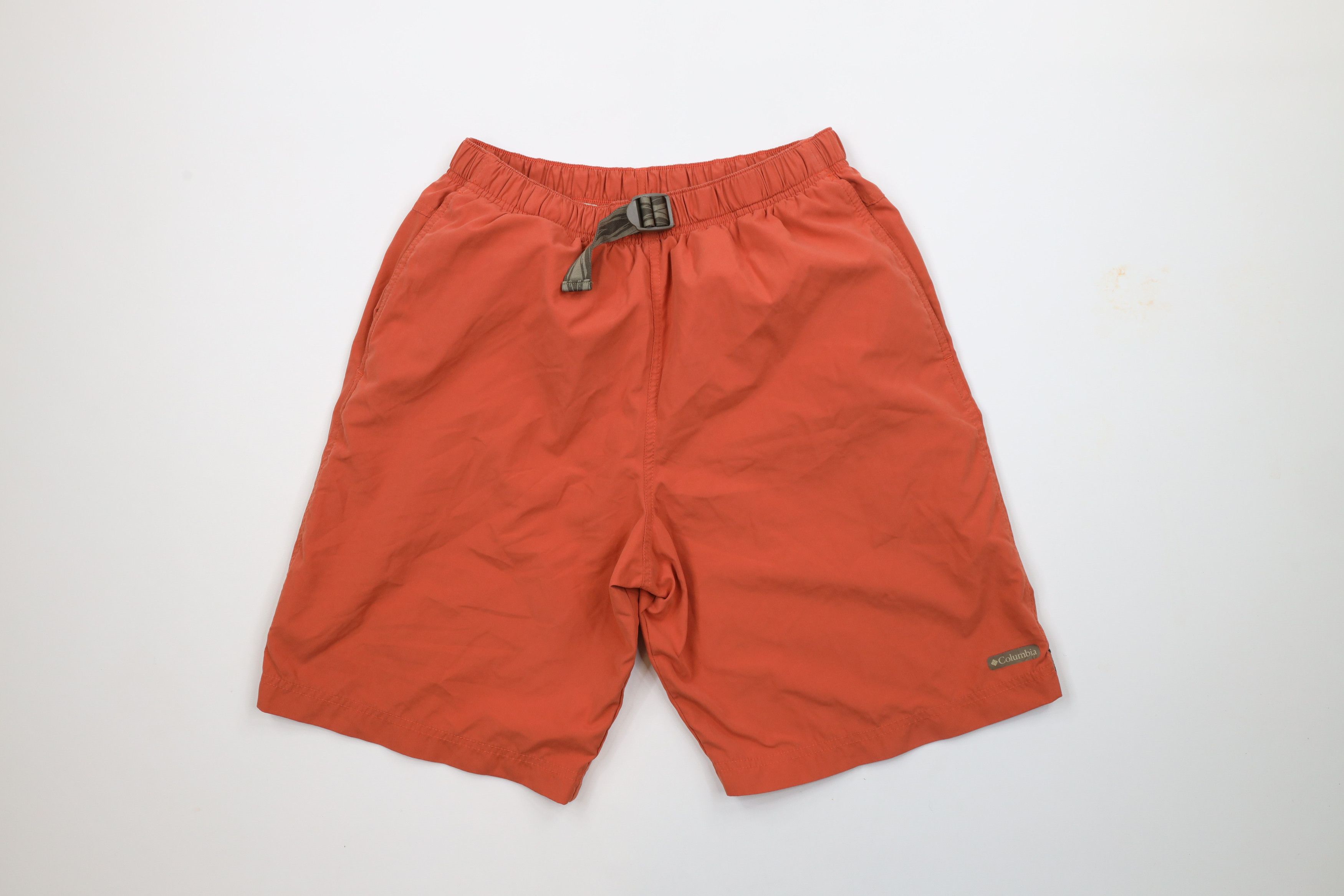 Columbia × Vintage Vintage Columbia Out Lined Belted Above Knee Shorts Size US 32 / EU 48 - 1 Thumbnail