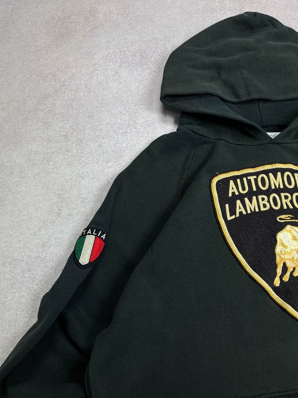 Lamborghini Vintage Lamborghini Boxy Racing Heavy Cotton Hoodie Y2K XL Size US XL / EU 56 / 4 - 4 Thumbnail