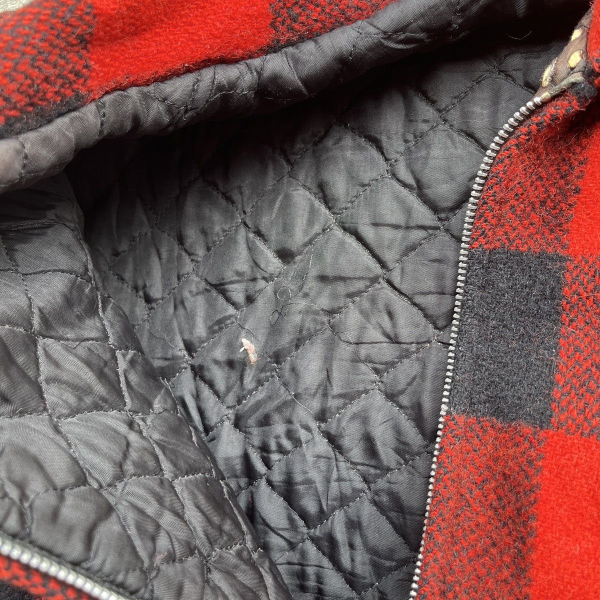 Vintage 1950s 60s Buffalo Plaid Work Jacket Size US L / EU 52-54 / 3 - 6 Thumbnail