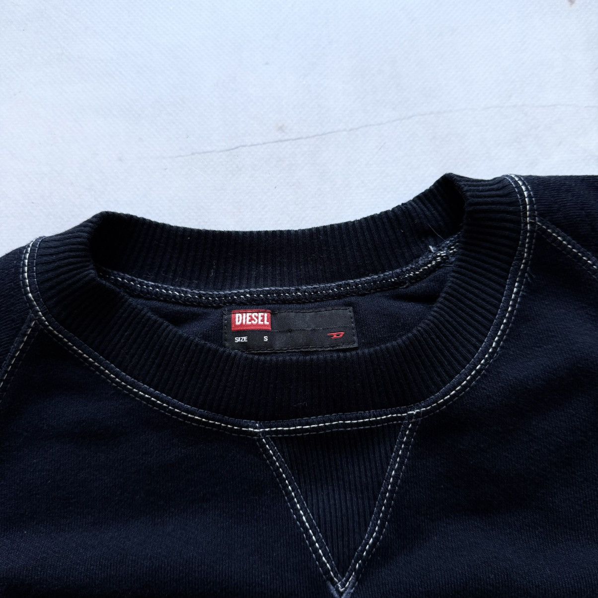 Diesel Diesel Reversible Logo Avantgarde Sweatshirt Sweater Y2K Size US S / EU 44-46 / 1 - 5 Thumbnail