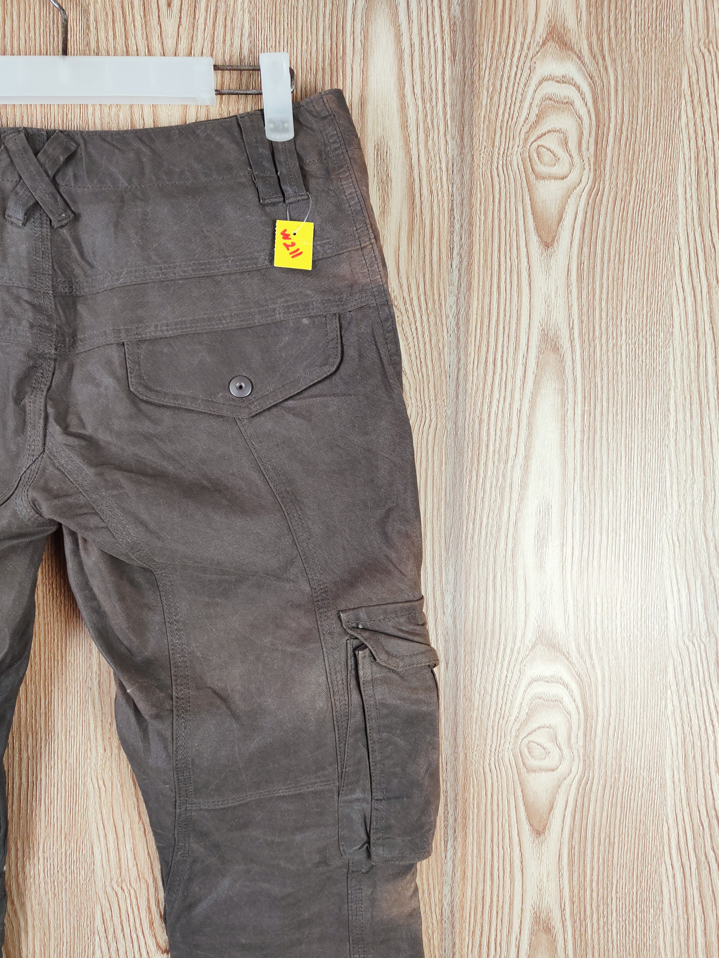 Schlussel D Schlussel Brown Multipocket Tactical Cargo Pants #W211 Size US 30 / EU 46 - 10 Thumbnail