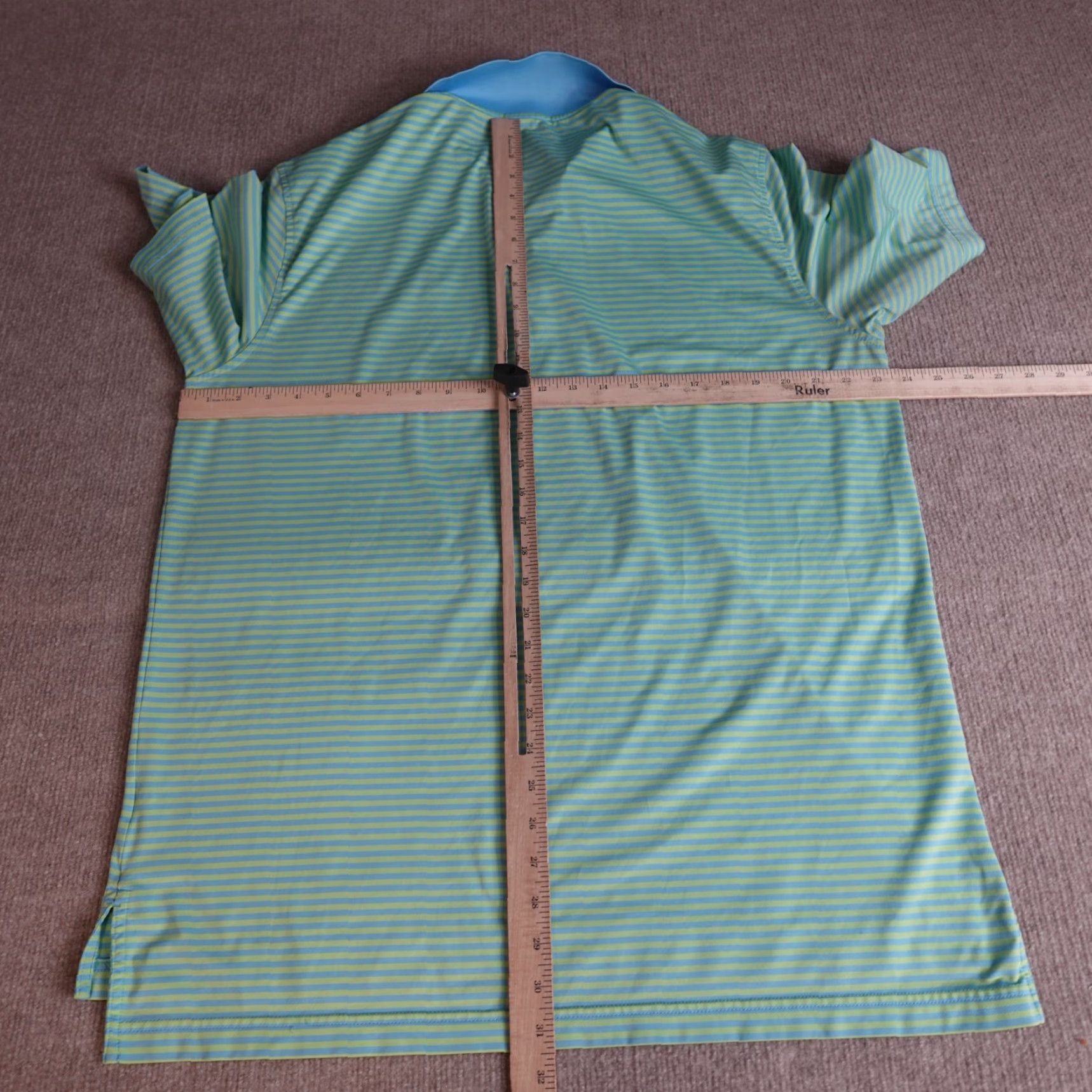 Peter Millar Peter Millar Summer Comfort Polo Shirt Large Blue Green Frederica Golf Club Polo Mens L Blue Embroidered 90s? Wait disregard. Size US L / EU 52-54 / 3 - 3 Thumbnail