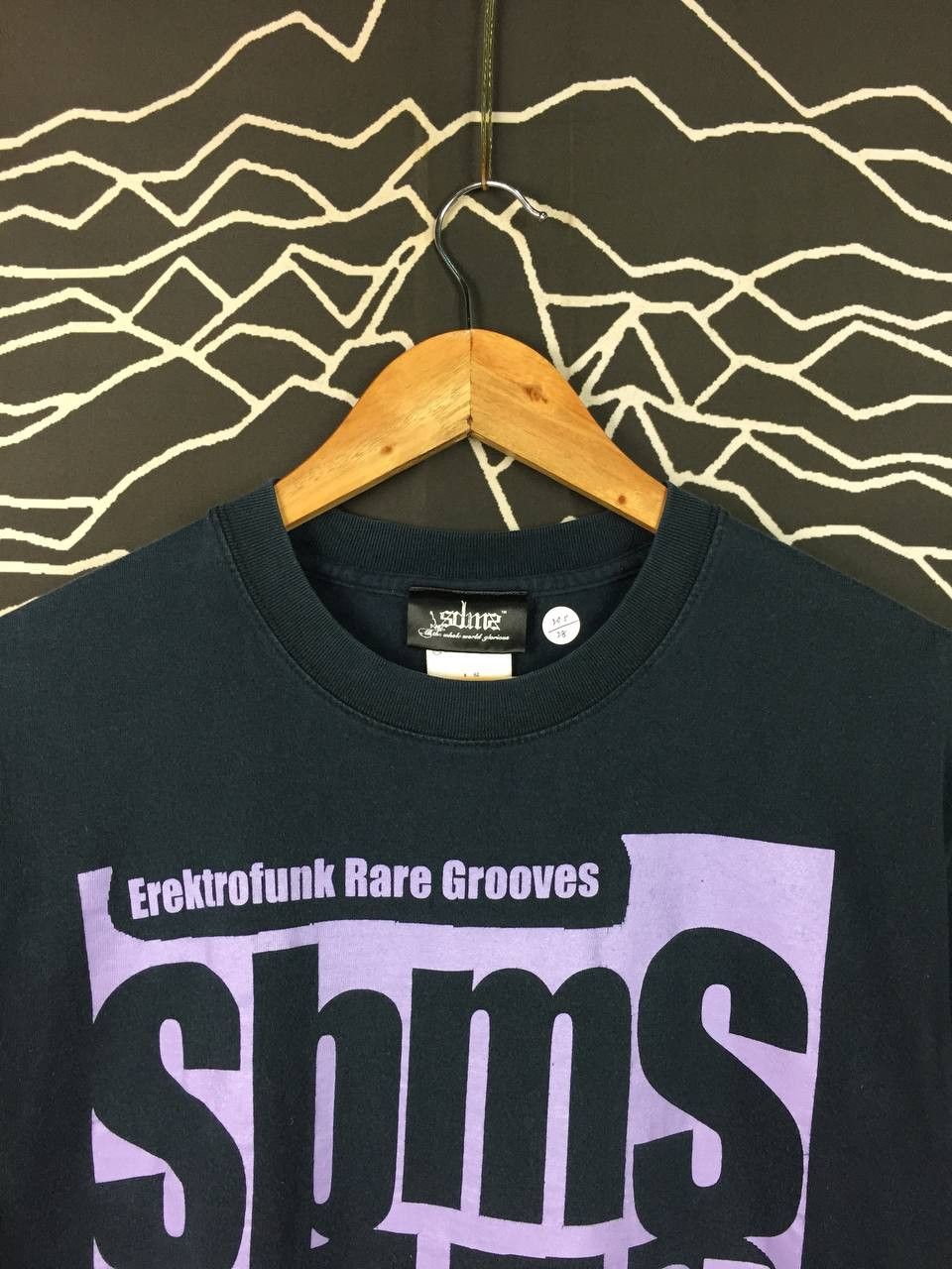 Vintage Vtg SBMS Crew Elektrofunk Rare Grooves London Club Scene Tee Size US L / EU 52-54 / 3 - 3 Thumbnail