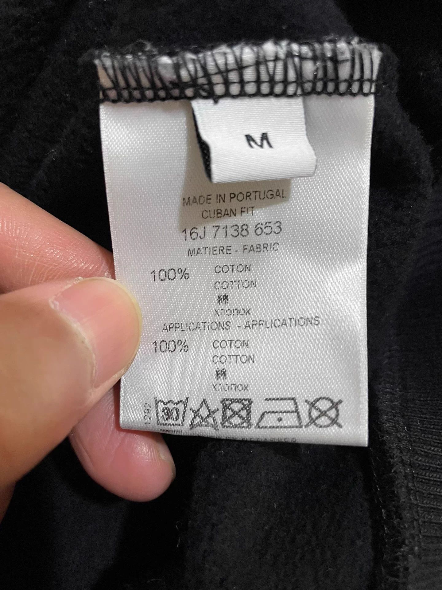 Givenchy Givenchy Runway Limited Distressed Jesus Patch Sweatshirt Size US M / EU 48-50 / 2 - 8 Thumbnail