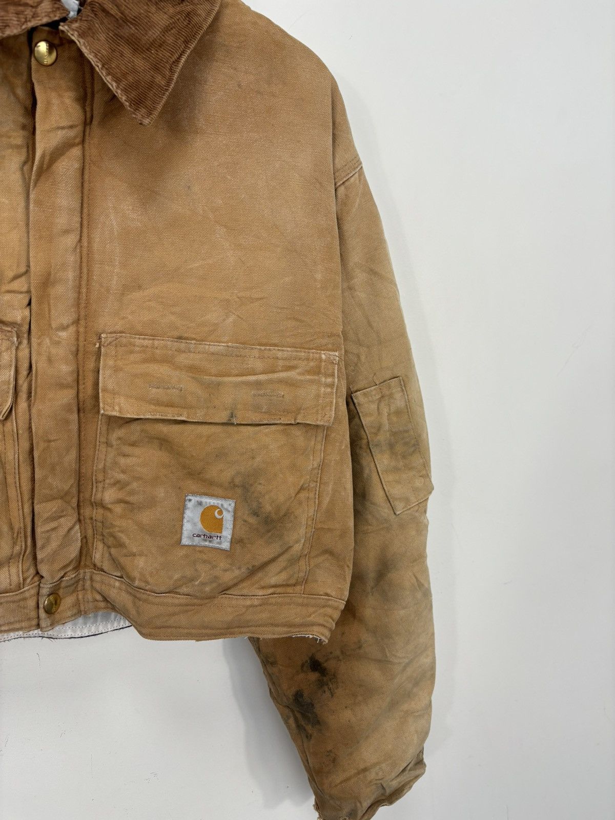 Carhartt Vintage Carhartt Made In Usa Y2K Hype Boxy Cropped Jacket Size US M / EU 48-50 / 2 - 3 Thumbnail