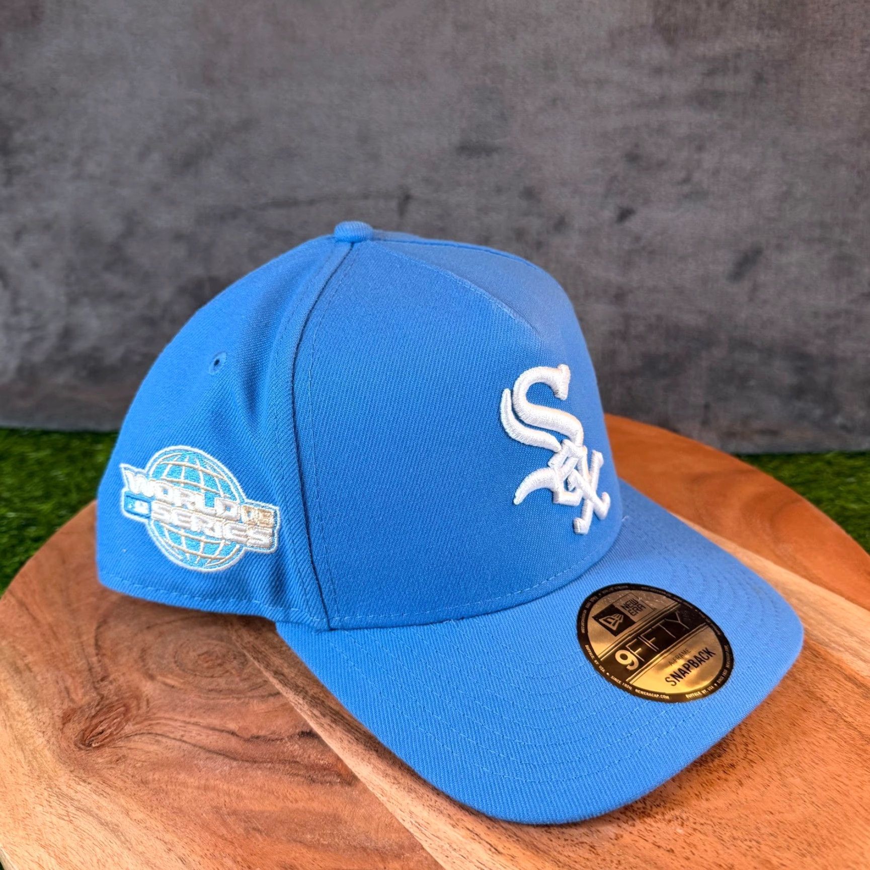 New Era New Era Chicago White Sox 9FIFTY Snapback World Series Baseball Cap Blue NWT Size ONE SIZE - 2 Thumbnail