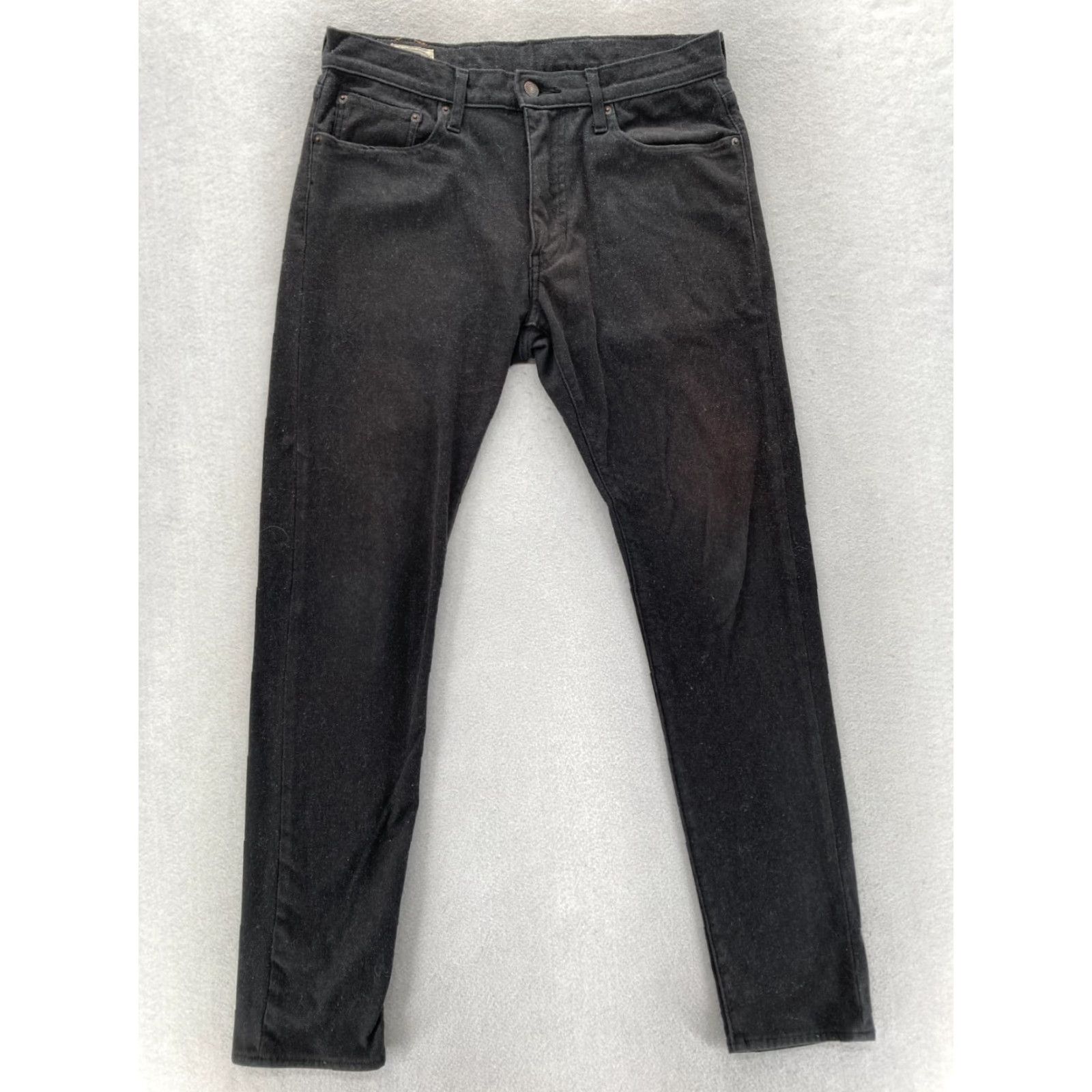 Levi's Levi's 512 5-Pocket Chino Pants Mens 32x32 Slim Tapered Black Premium Big E Size US 32 / EU 48 - 2 Thumbnail