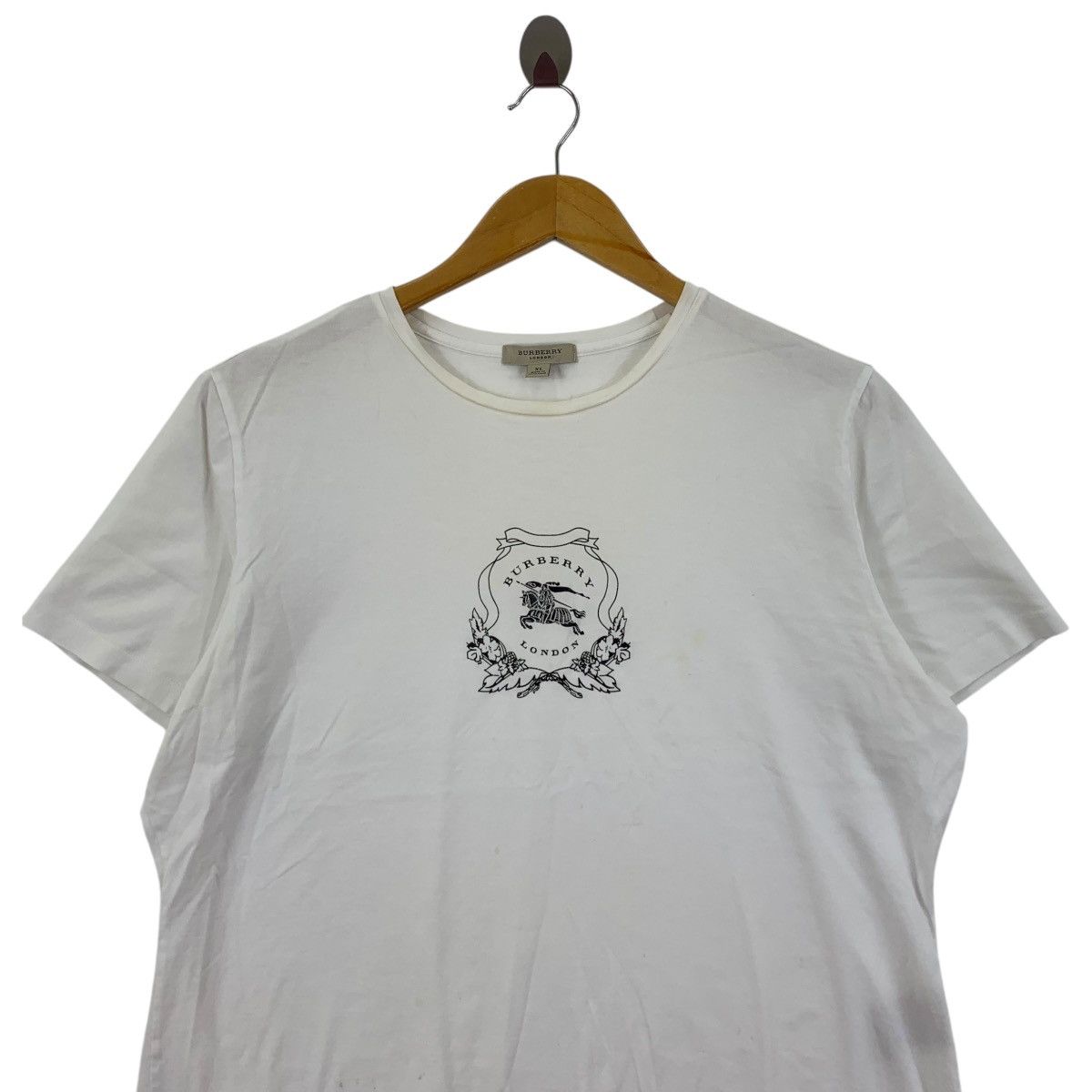Burberry BURBERRY LONDON PRORSUM Crest Logo Brit Tee Shirt Top Size XL / US 12-14 / IT 48-50 - 2 Thumbnail