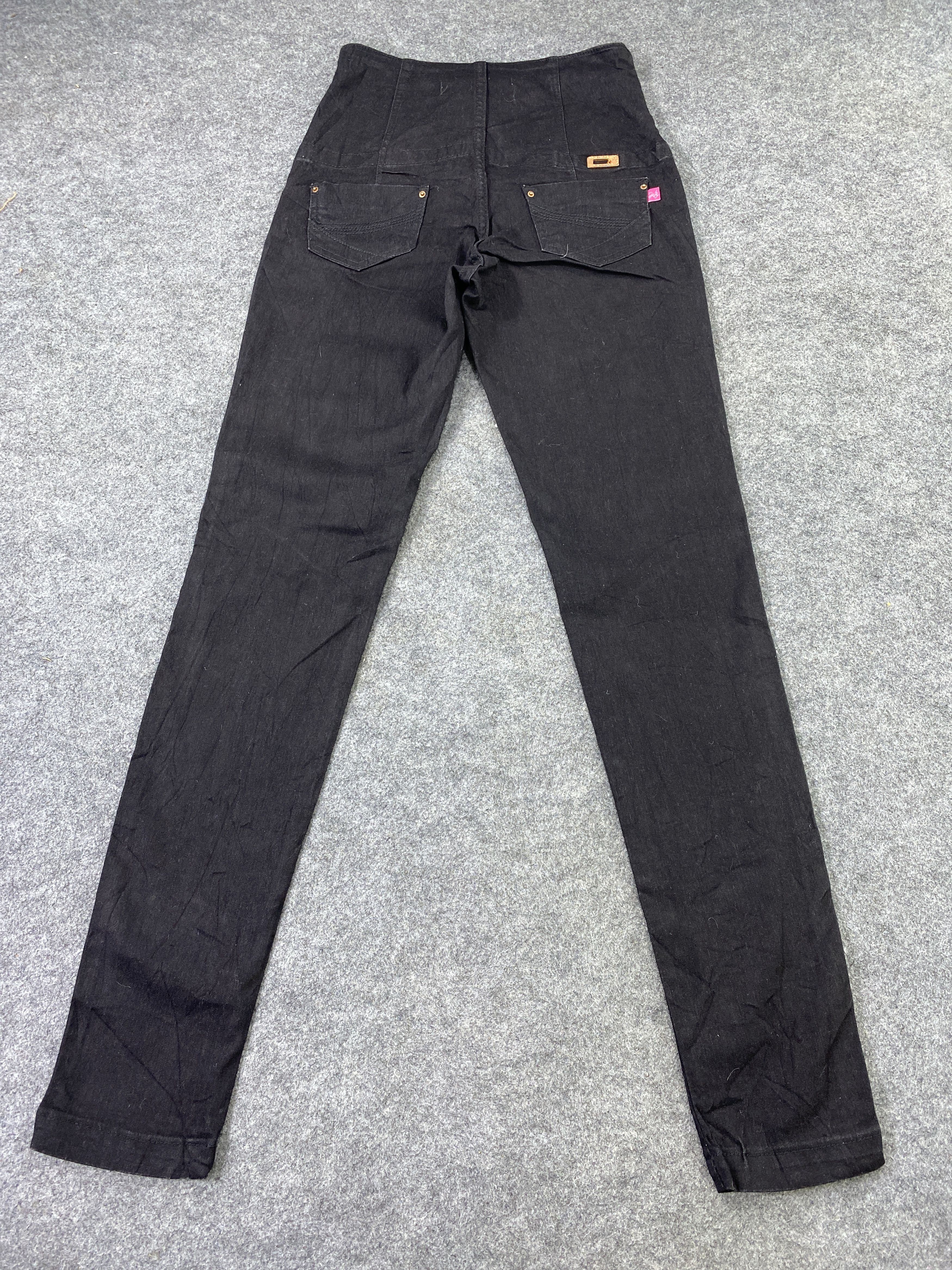 Jean Gata Black Denim - J1017 Size 26" / US 2 / IT 38 - 4 Thumbnail