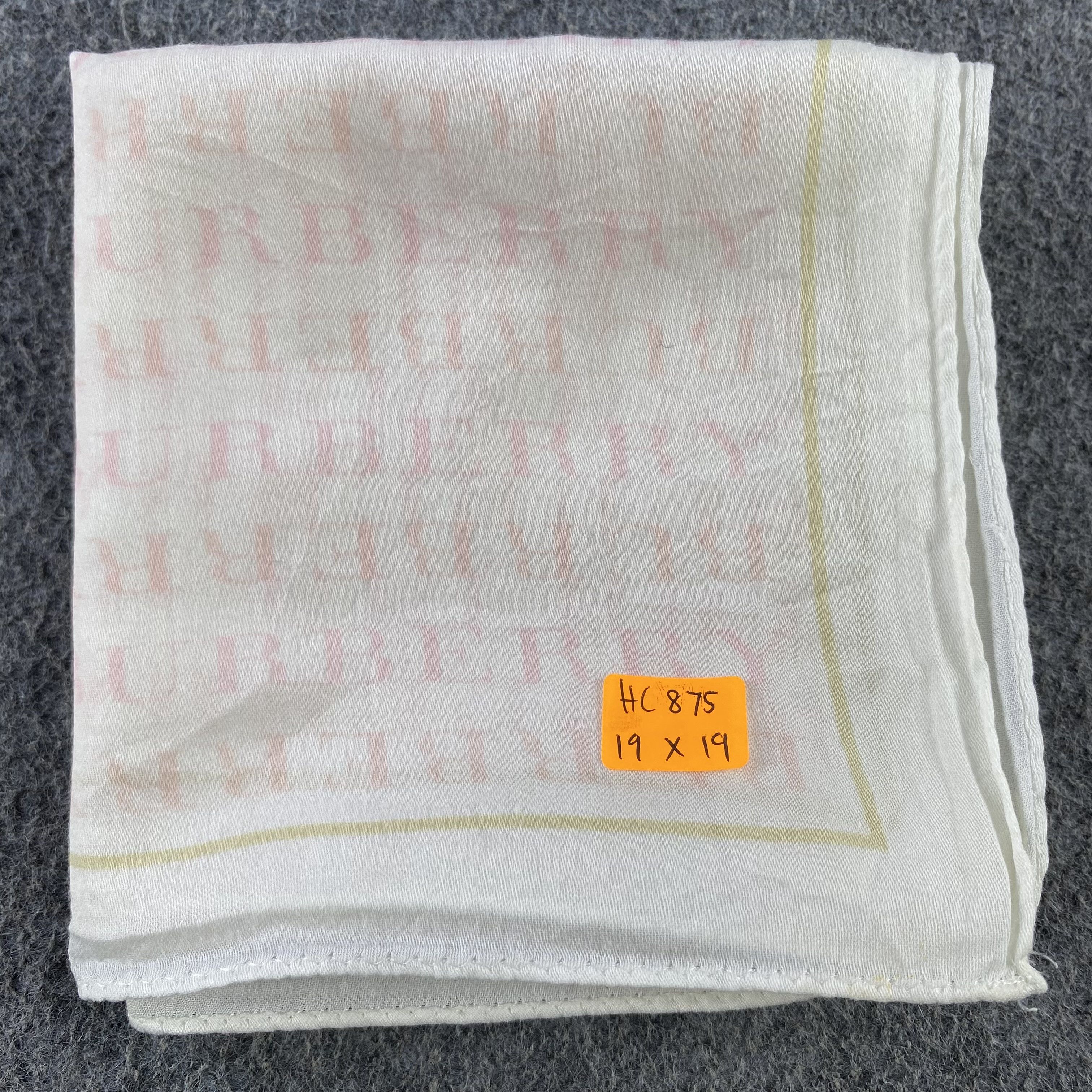 Burberry × Vintage Burberry Handkerchief/Neckerchief/Bandana HC875 Size ONE SIZE - 6 Thumbnail