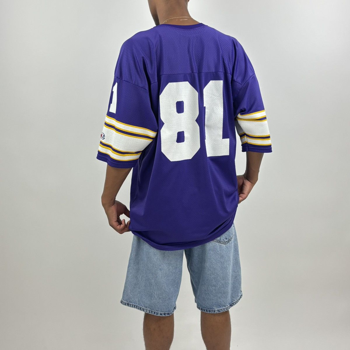 Champion × NFL × Vintage vintage 90s CHAMPION NFL MINNESOTA VIKINGS jersey Size US L / EU 52-54 / 3 - 5 Thumbnail